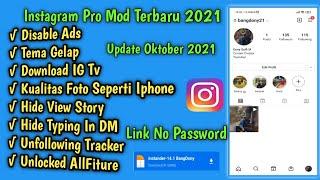 Instagram Pro Terbaru 2021 ll Update Aplikasi Insta  MOD Edisi Oktober