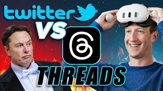 Threads vs Twitter  Social Media War & Web3 Alternatives