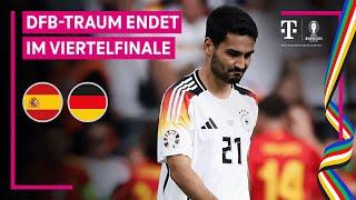 Spanien - Deutschland, Highlights mit Live-Kommentar | UEFA EURO 2024, Viertelfinale | MAGENTA TV