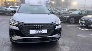 Brand New - Audi Q4 e-tron 55 Black Edition Sportback Auto quattro 5dr - Crewe Audi