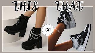 This or That?? || Aesthetic Clothing, Shoes & Jewelries!!