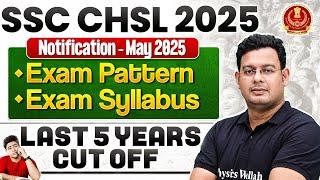 SSC CHSL 2025 | SSC CHSL Exam Pattern, Complete Syllabus, Last 5 Years Cut off | SSC Wallah