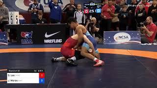 Spencer Lee Rolling through to the win at 2019 57g Senior Nationals US Olympic Trials