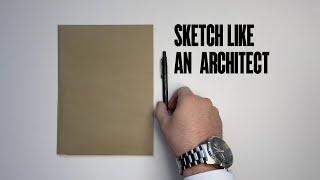 Sketch like an architect - Architecture Brushes Procreate Pack