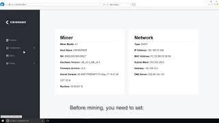 Waltonchain KIRINMINER Setup Tutorial | How to configure KIRINMINER