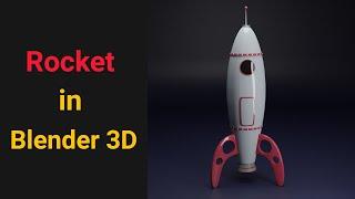 Make a Rocket in Blender 3D | Hard Surface Modeling for beginners