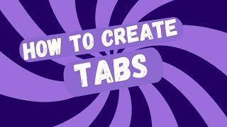 How to Make Tabs using Bootstrap 4, HTML5, and CSS3.