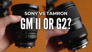 Battle of the Best Selling Zoom Lenses | Sony 24-70 GM II vs Tamron 28-75 G2