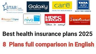 Best health insurance plans in india 2025