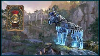 The Elder Scrolls Online - Potentate Halcyon Senche (Radiant Apex Mount) Showcase