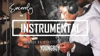 YOUNG BOY NEVER BROKE AGAIN - SINCERELY INSTRUMENTAL (OFFICIAL REMAKE)