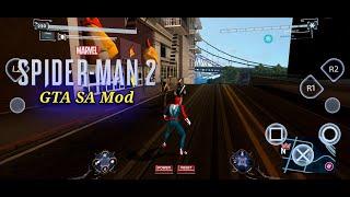 Spider-Man Remastered v1.9 Mod Advanced Suit 2 Gameplay - GTA SA Android