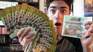 Opening 102 Amiibo Cards!! (Animal Crossing Series 1)