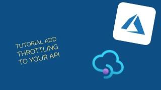 Tutorial API Management add throttling to your API