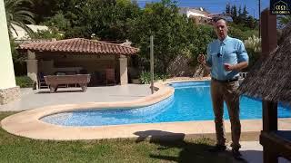 Calpe, villa Belucra for rent, 10p, seaview, aircon, pooltable, jacuzzi