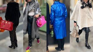 What are people wearing in Paris right now?  Paris street style Paris street fashion