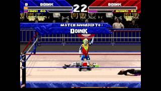 WrestleMania (SNES) - Doink The Clown - WWF Championship