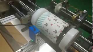Paper round box making machine, round gift box machine