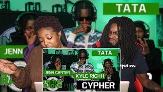 THEY WENT CRAZY  CYPHER: Kyle Richh, Jenn Carter & Tata | REACTION