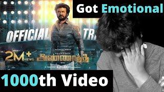 Annaatthe Trailer Reaction | 1000th Video ️| M.O.U | Mr Earphones BC_BotM