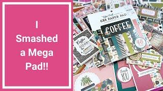 Coffee Mega Pad Smash! - Cards, Gift Card Holders and More Share- Smash Those Small Pads Collab July