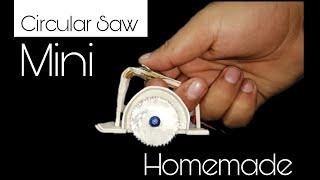 How to make a Mini Circular saw | DIY idea | Malik's Lab