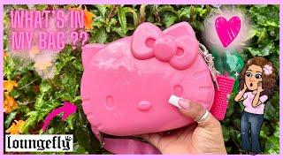 What's In My Bag ??   Loungefly Hello Kitty Purse