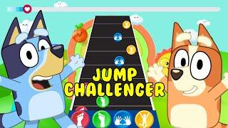 Bluey Jump Challenge Game - Dance Workout