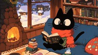 Cozy Reading Corner  Winter Lofi Music to Focus and Relax