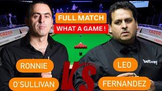 FULL MATCH Ronnie O'Sullivan vs Leo Fernandez-UK Championship Snooker-Amateur VS Pro Player