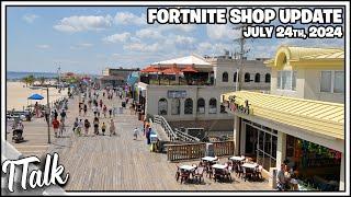 I DID THE ITEM SHOP VIDEO AT THE BOARDWALK!?