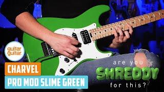 A Shredder's Dream  First Look at the NEW Charvel Pro Mod So Cal in Slime Green