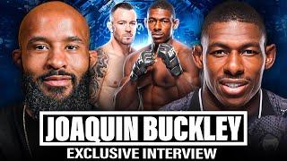 JOAQUIN BUCKLEY SOUNDS OFF on COLBY COVINGTON, IAN GARRY, VIRAL KO! | EXCLUSIVE INTERVIEW