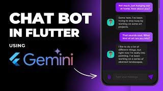 Build a Chatbot in 7 MINUTES with Gemini & Flutter!