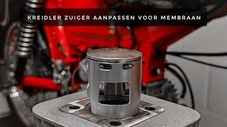 Kreidler zuiger aanpassen voor membraan