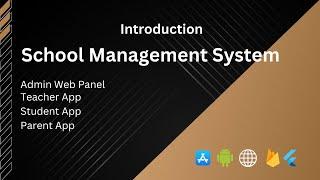 School Management System | Flutter | Firebase | Clean Architecture | 2022