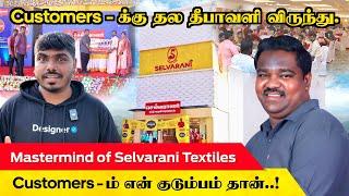 Mastermind of Selvarani Textiles  | Vikkyz Case Study - 01  | Madras Creatives