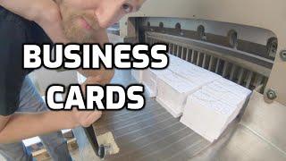 How to make Business Cards and more Printing Tips for Digital Printers