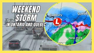 What to Expect With This Long Weekend Snowstorm in Ontario and Quebec