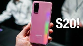 Samsung Galaxy S20, S20+, S20 Ultra 5G First Look!