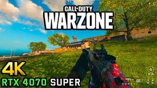 WARZONE 3 - RTX 4070 Super 4K Gameplay - REBIRTH ISLAND