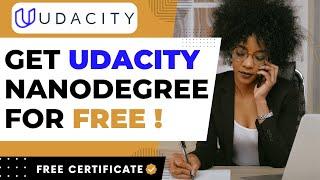 Udacity Nanodegree Courses are now FREE!!  Free Certificates Limited Time Offer!! ⏰