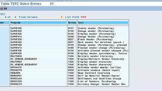 SAP T Code Search | SAP T Code List | SAP Transaction Codes List