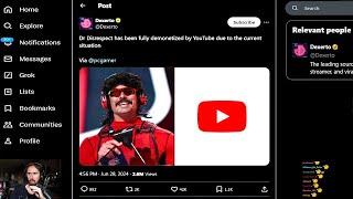 YouTube Shuts Down Dr Disrespect