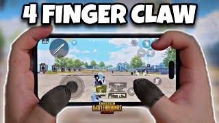 Best 4 Finger Claw PUBG MOBILE | 4 Finger Claw Setup Guide/Sensitivity Code (Tips & Tricks)