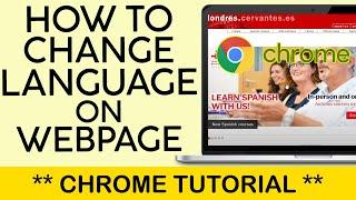 How to Change Language on Google Chrome Browser 2024