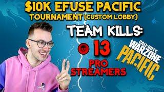 *NEW* WARZONE Joewo & Destroy & Zsmit Kills 14 Pro Streamers! / $10K eFuse Tournament