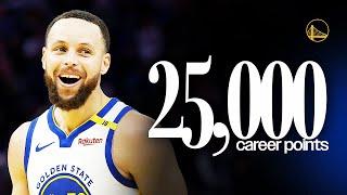 Stephen Curry’s Journey to 25,000 Career Points