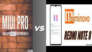 Mi Novo Vs Miui Pro Comparison | Difference between these ROMs? Redmi Note 8