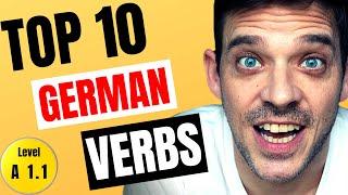 Top 10 German Verbs │Most common German Verbs with Conjugation